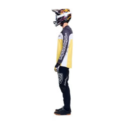 TROY LEE DESIGNS SPRINT PRO YO MOTO Long Sleeve Jersey Black/Yellow