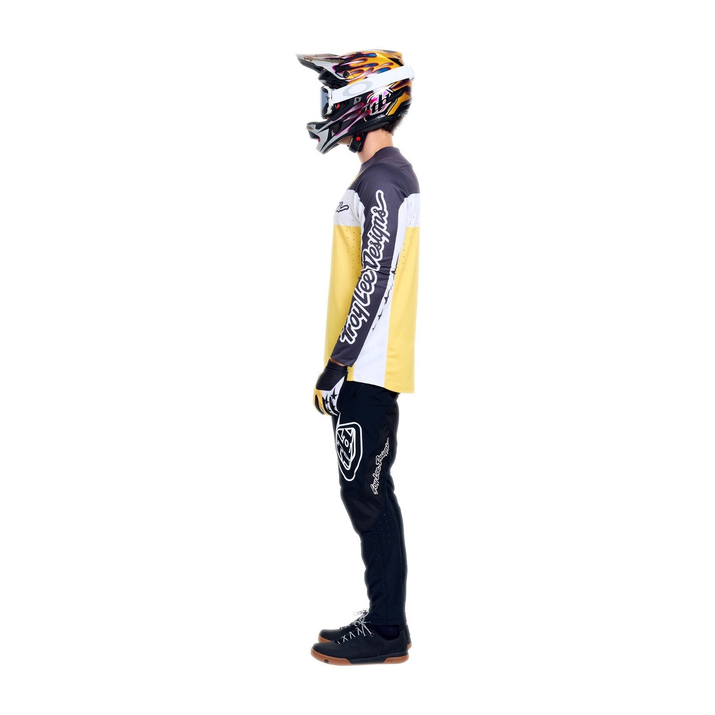 TROY LEE DESIGNS SPRINT PRO YO MOTO Langærmet trøje Sort/gul