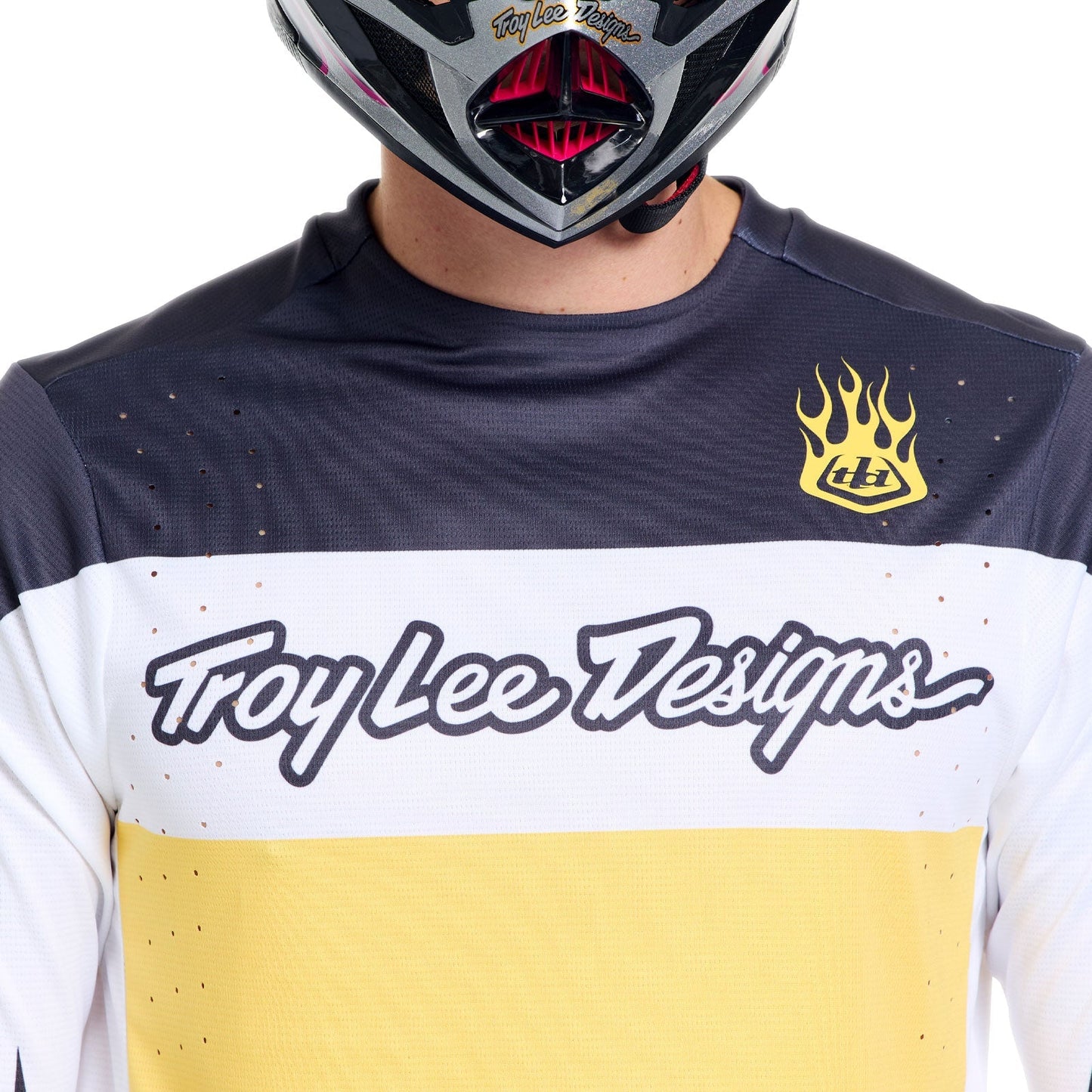 TROY LEE DESIGNS SPRINT PRO YO MOTO Langærmet trøje Sort/gul