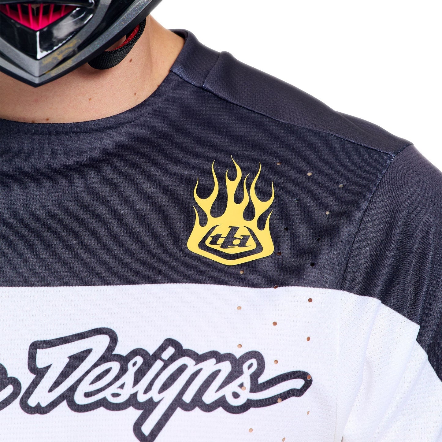 TROY LEE DESIGNS SPRINT PRO YO MOTO Langærmet trøje Sort/gul