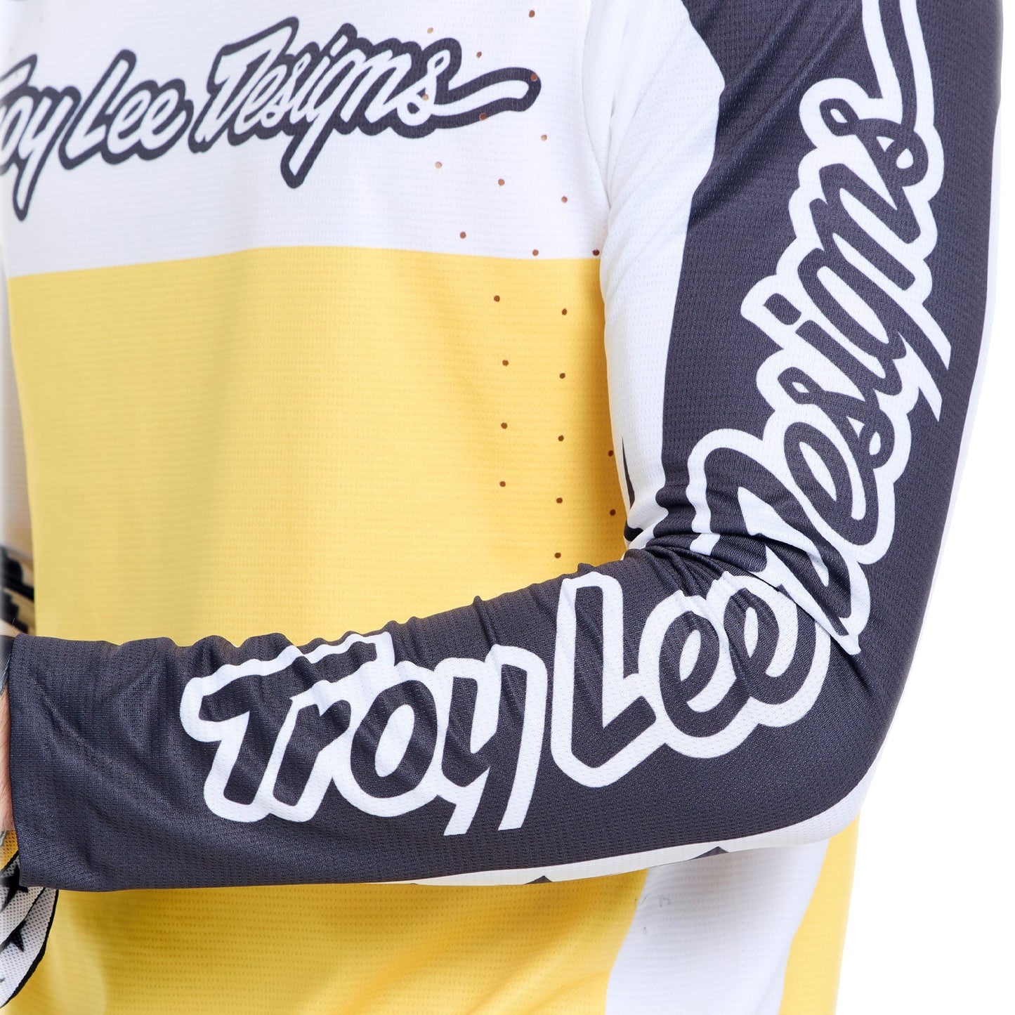 TROY LEE DESIGNS SPRINT PRO YO MOTO Langærmet trøje Sort/gul