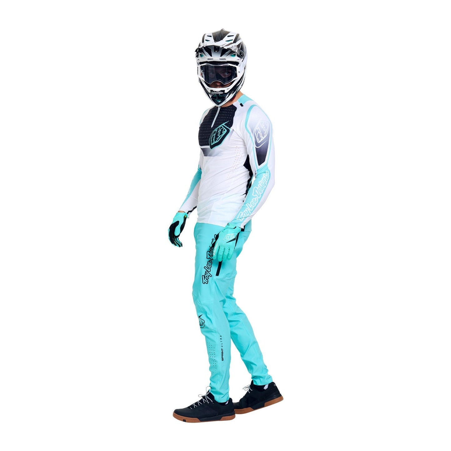 TROY LEE DESIGNS SPRINT ULTRA PROTON Long Sleeve Jersey White/Blue