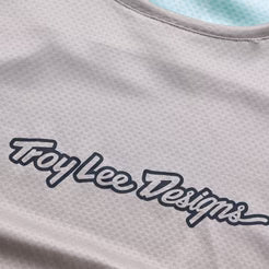 TROY LEE DESIGNS STAGE SIGNATURE Jersey kortærmet lysegrå
