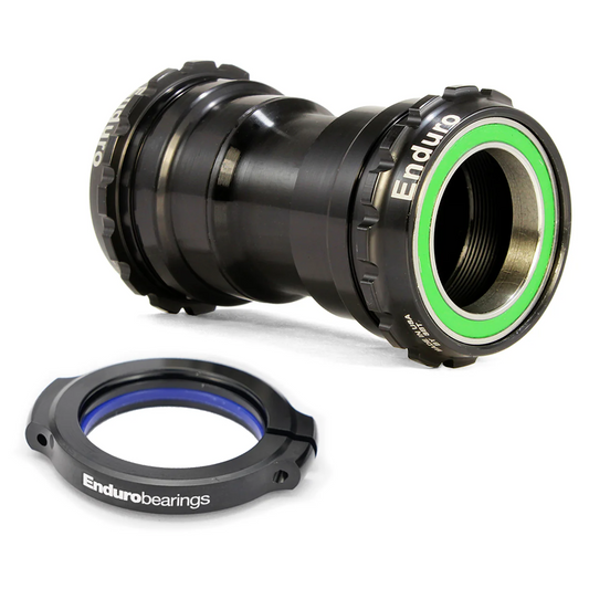 ENDURO BEARINGS TorqTite PF30 bundbeslag 30 mm aksel Lejer i rustfrit stål Sort