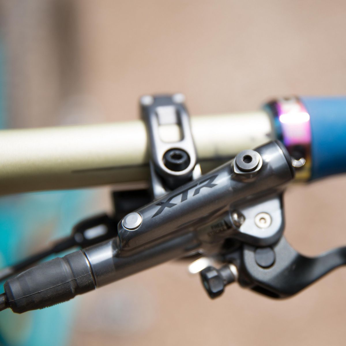 Par SHIMANO XTR M9120 4 stempel J-KIT Discless-bremser