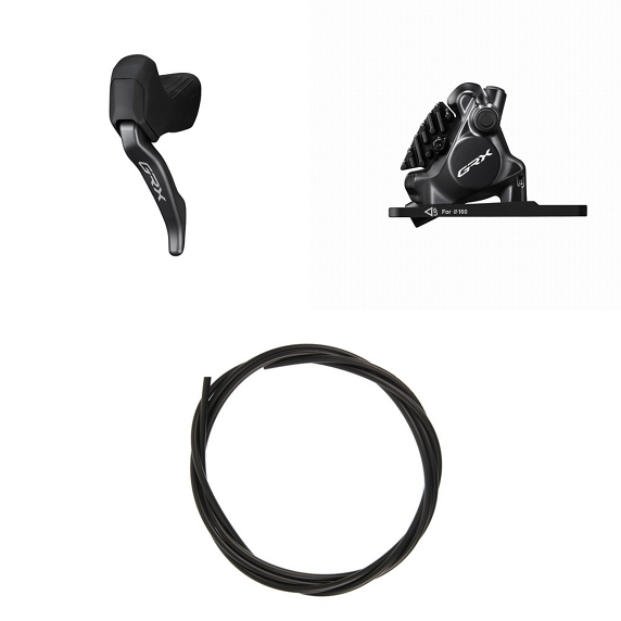 SHIMANO GRX RX825 Venstre håndtag og forreste caliper