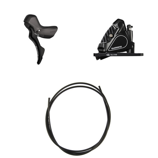 SHIMANO TIAGRA R4000 2x11V Venstre håndtag og forreste caliper