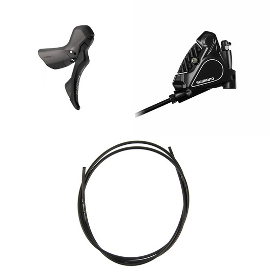 SHIMANO TIAGRA R4000 2x11V lige håndtag og bageste caliper