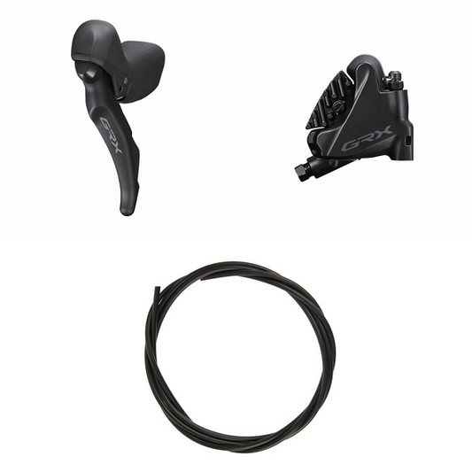 SHIMANO GRX 600 Venstre håndtag og forreste caliper