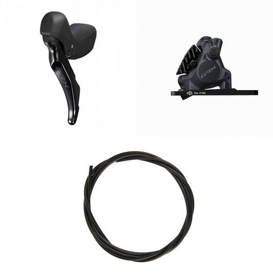 SHIMANO GRX 410 Venstre håndtag og forreste caliper