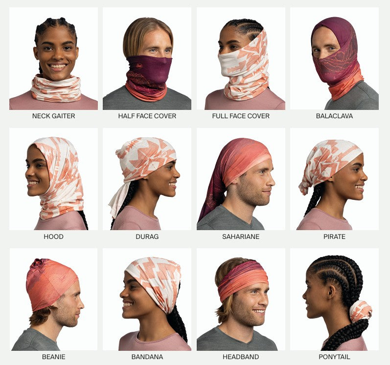 BUFF ORIGINAL ECOSTRETCH Unal Choker Grå