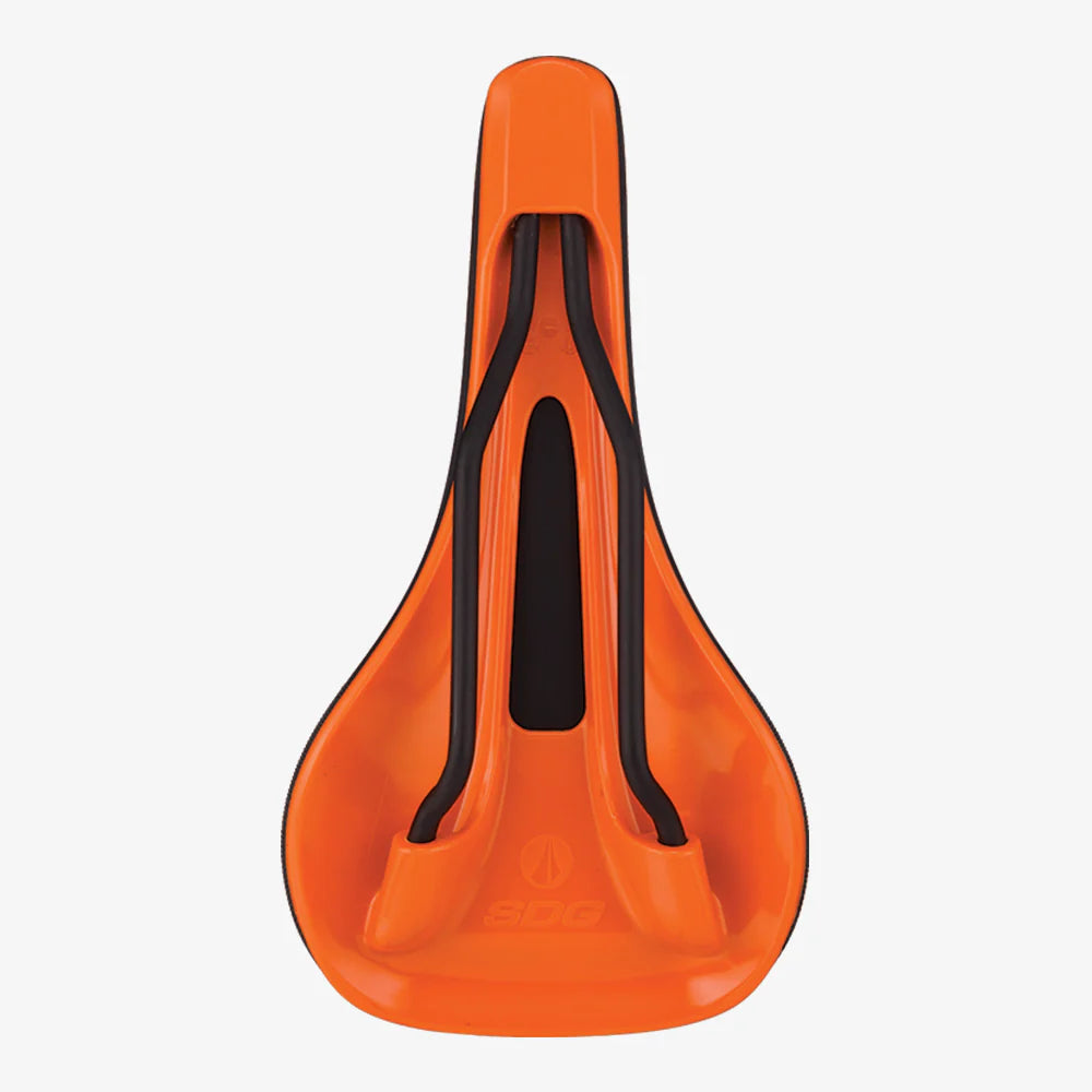 SDG BEL-AIR V3 MAX Rails Lux-Alloy Sadel Sort/Orange