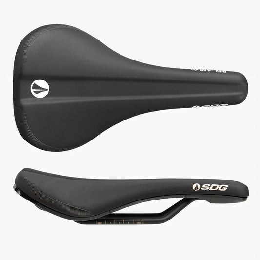 SDG BEL-AIR V3 Air Foam Rails stålsadel Sort