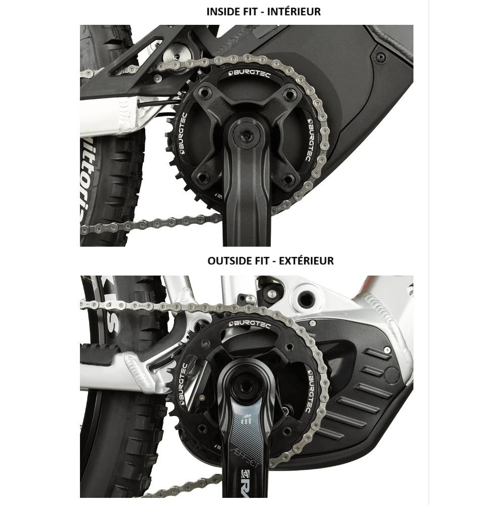 BURGTEC BCD E-BIKE THICK THIN Udendørs mono-platform