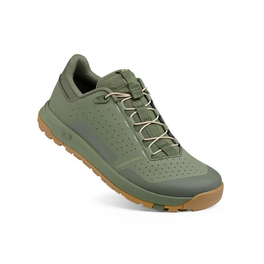 CRANKBROTHERS STAMP TRAIL SPEED LACE MTB-sko Grøn/Sand/Gummi