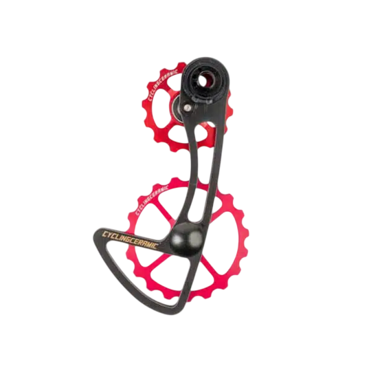 Oversize CYCLING CERAMIC derailleur hanger for Campagnolo 12V EPS Red