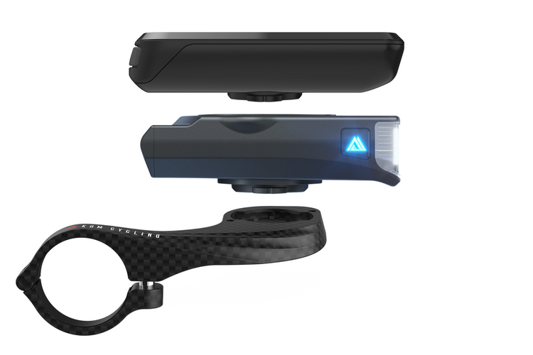 WAHOO KOM CYCLING GPS Handlebar Holder Light Blue