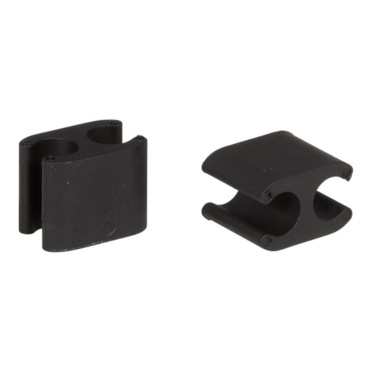 Sæt med 10 ELVEDES-kabler Clips Duo Black 5mm/2,5mm DI2