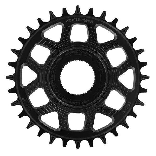 E-THIRTEEN HELIX RACE E-SPEC 11/12V direkte montering af Shimano EP8 Mono-kædehjul Sort