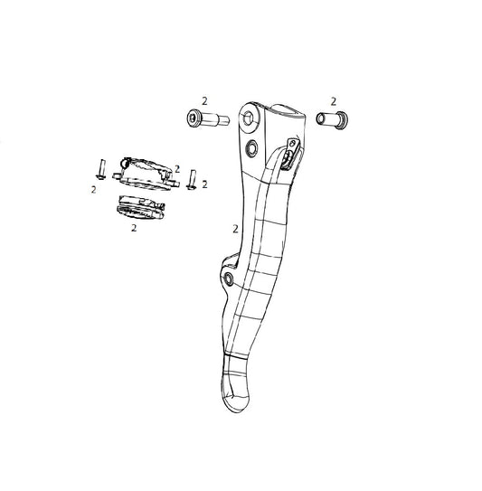 SRAM RED AXS E1 LEVER venstre gearskifter