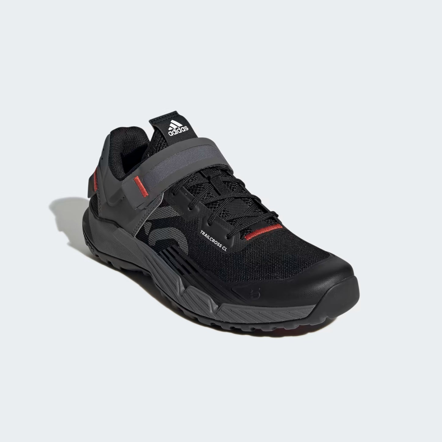 ADIDAS FIVE TEN TRAILCROSS CLIP-IN MTB-sko Sort/Grå/Rød