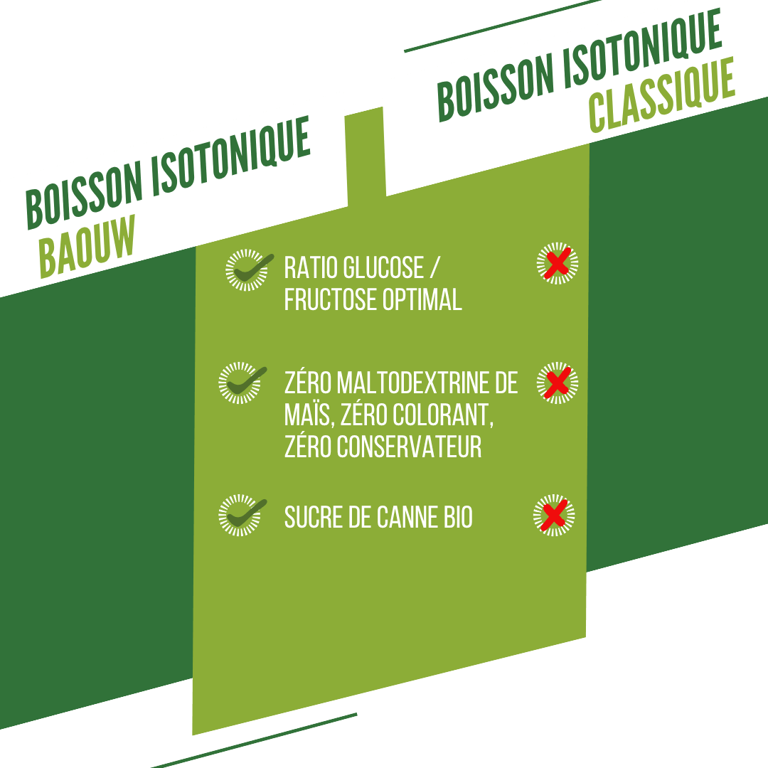 BAOUW ISOTONIC Energidrik (45 g) Limefrugt/Hyldeblomst