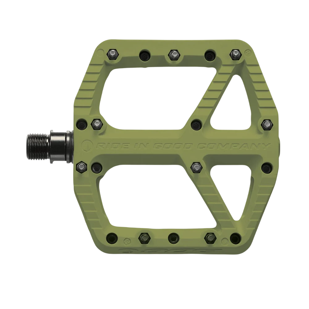 SDG COMP Composite flade pedaler Grøn