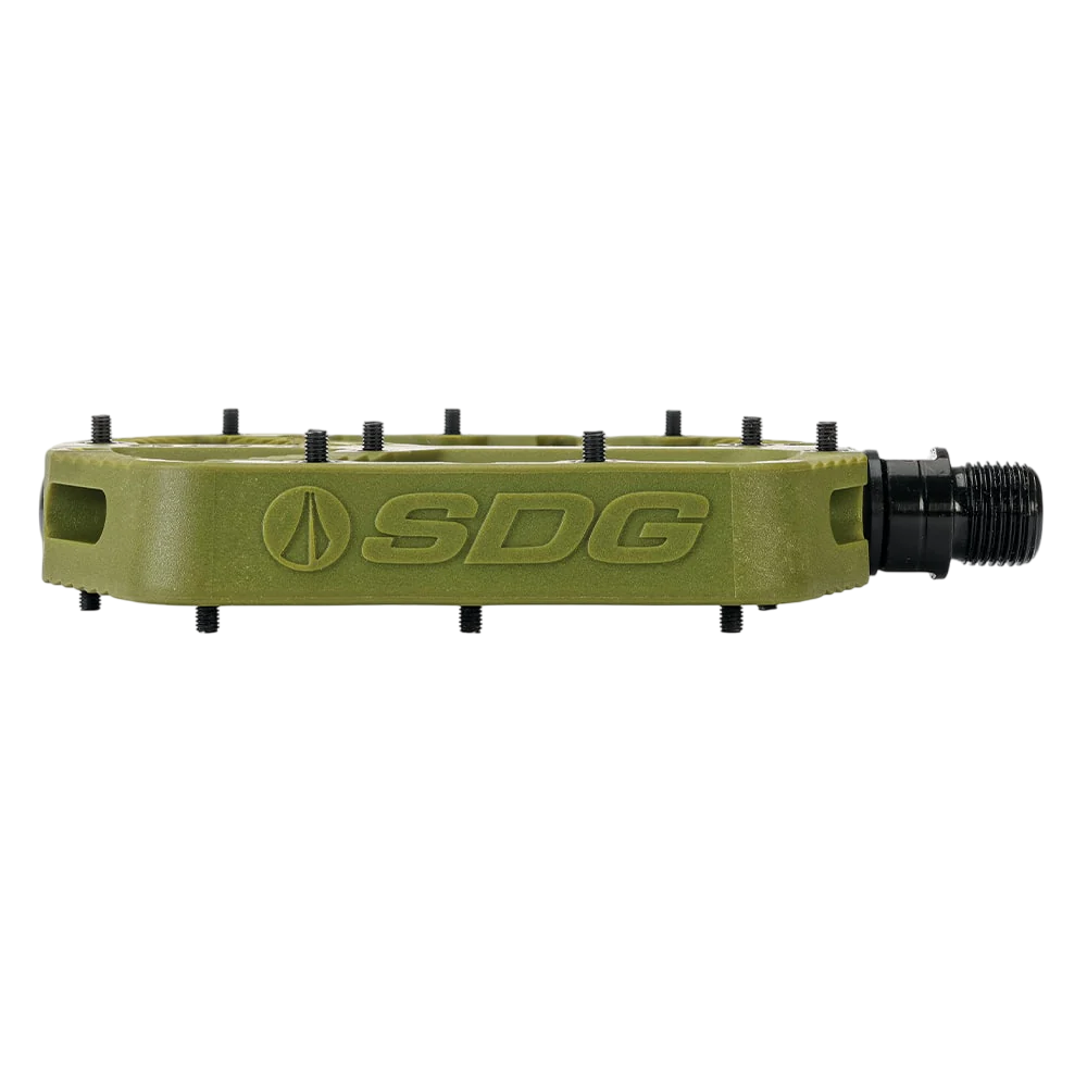 SDG COMP Composite flade pedaler Grøn
