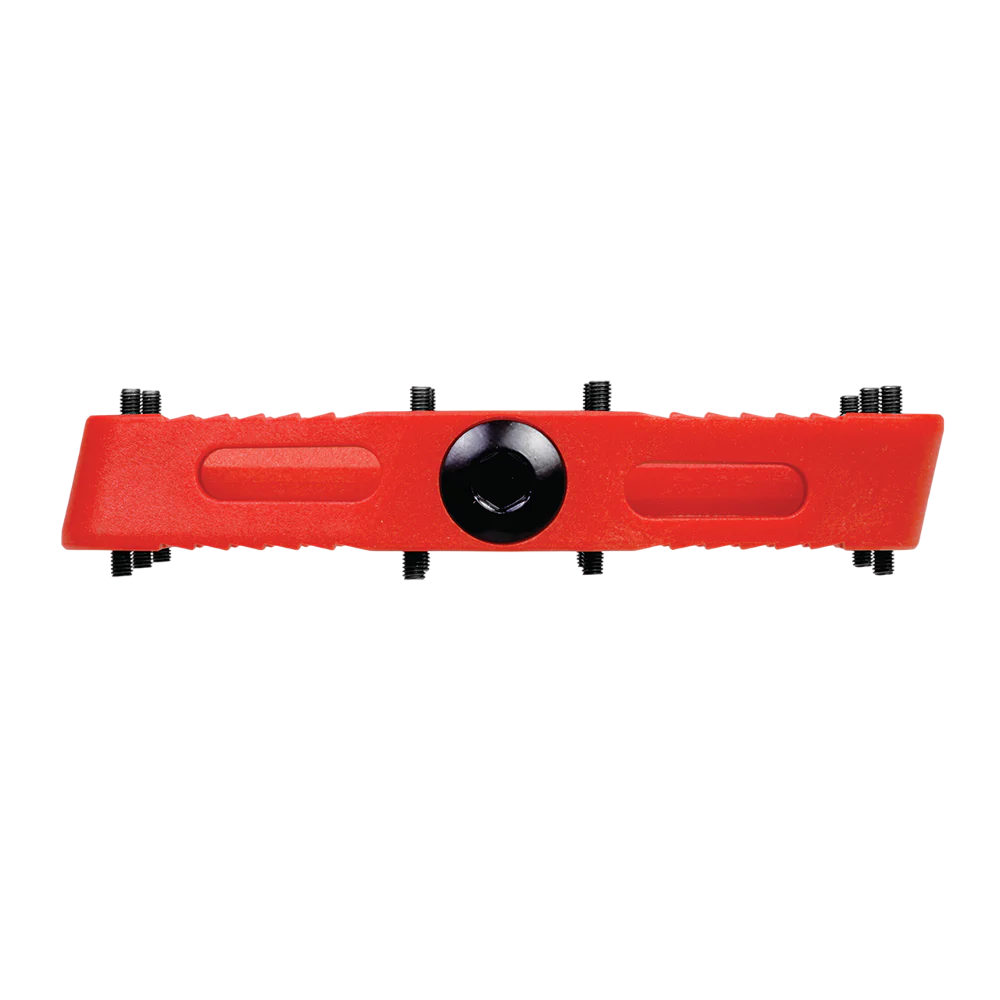 SDG COMP Composite flade pedaler Rød