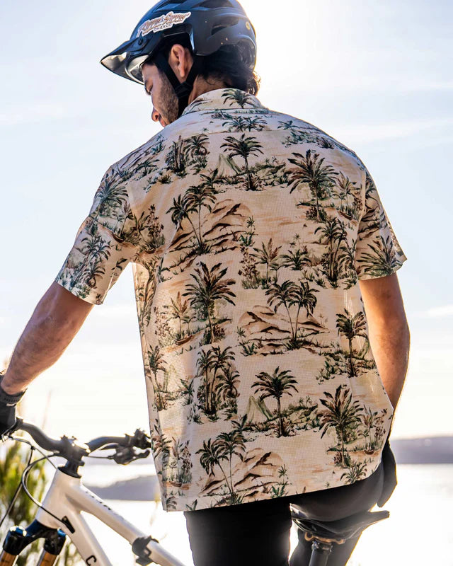 Technical shirt DHARCO TECH PARTY LOST Beige/Khaki
