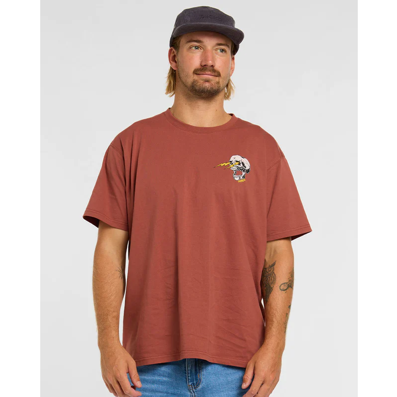 T-Shirt DAHRCO RUST Short Sleeve Brown