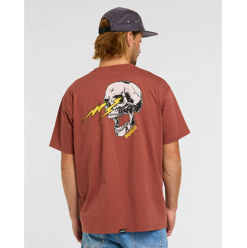 T-Shirt DAHRCO RUST Short Sleeve Brown
