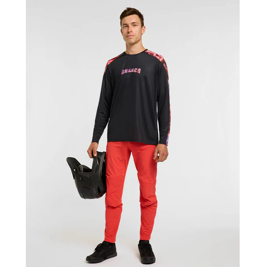 DHARCO RACE NEBULA Langærmet Jersey Sort