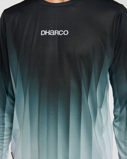 DHARCO RACE MIDNIGHT PRISM Langærmet trøje Grøn