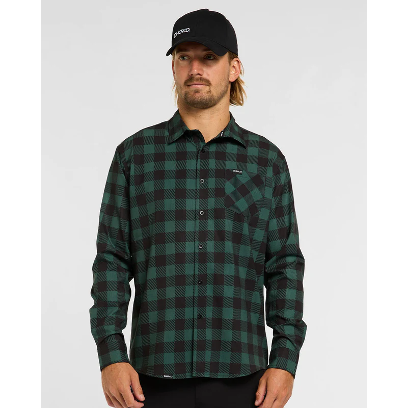 DHARCO TECH GUS Teknisk skjorte Sort/Khaki