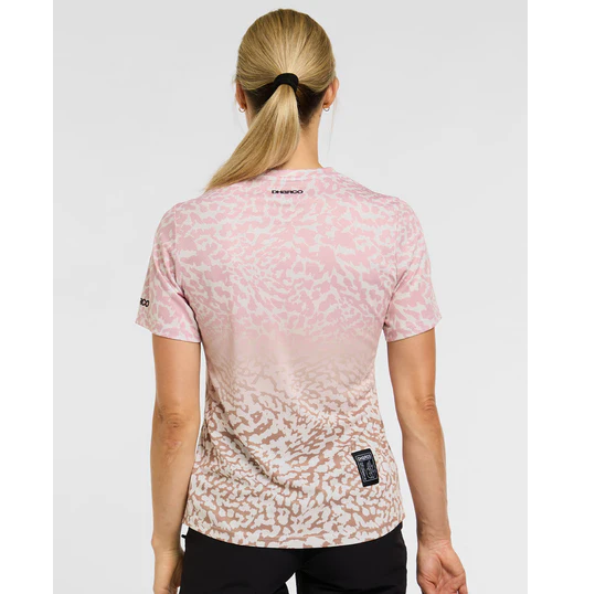 DHARCO PRISCILLA Women's Short Sleeve Jersey Beige/Rose