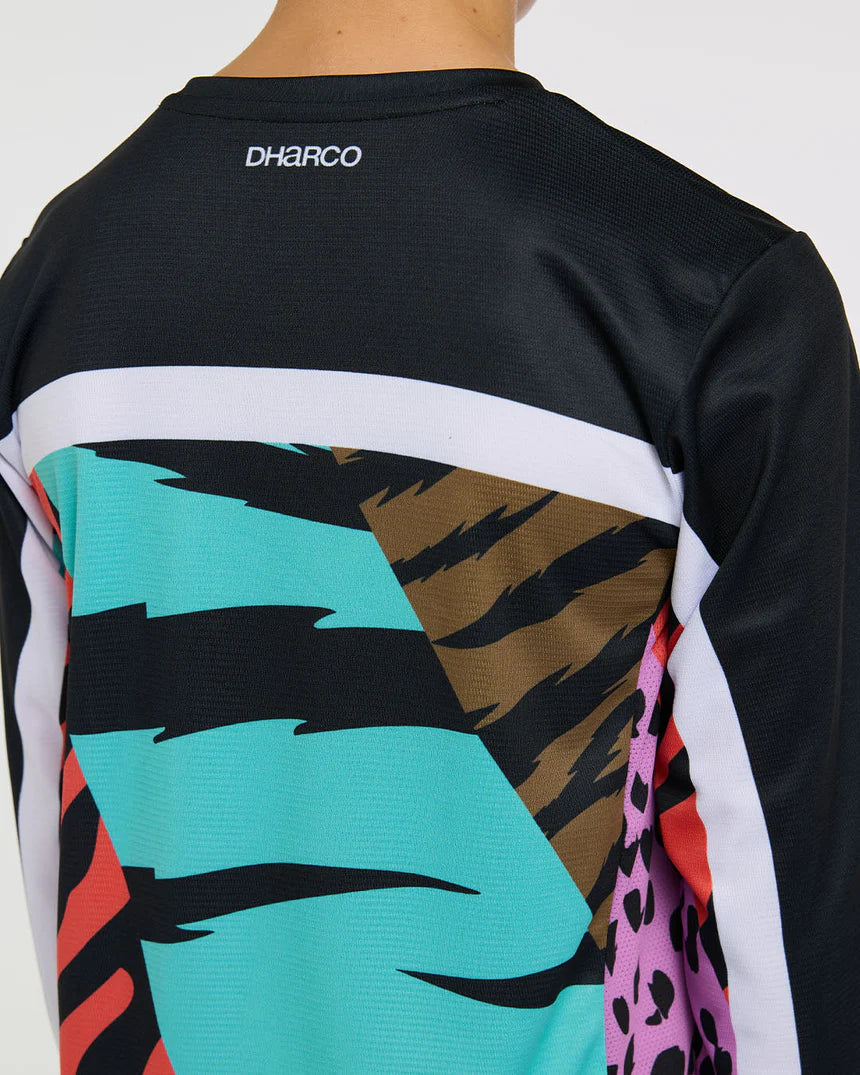 DHARCO GRAVITY JINX Junior Langærmet Jersey Multi