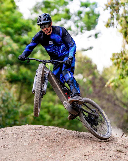 DHARCO RACE VORTEX Langærmet Jersey Sort/Lilla