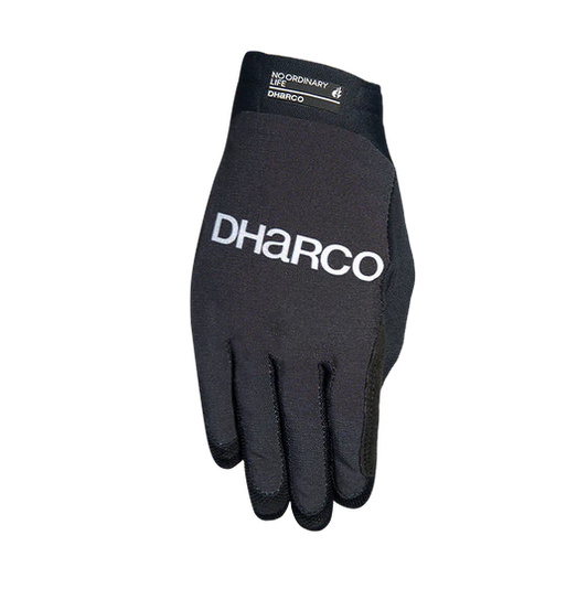 DHARCO RACE Junior MTB-handsker Sort
