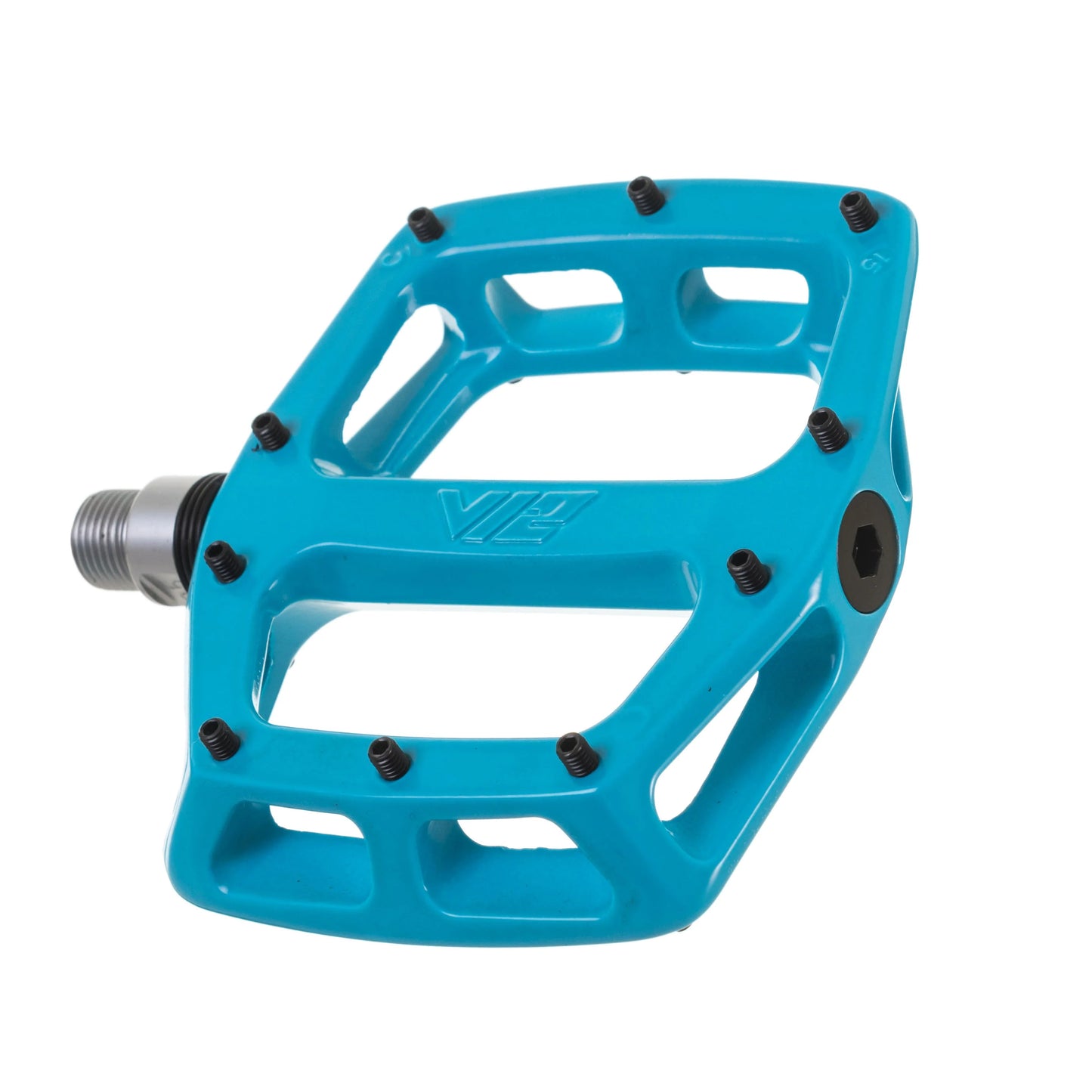 DMR V12 flade pedaler Blå