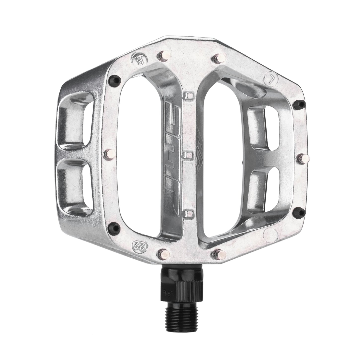 DMR V8 CLASSIC flade pedaler Sølv