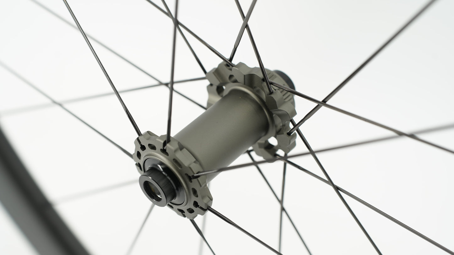 Par SCOM AERO 50-62 Tubeless Ready-hjul (Center Lock)