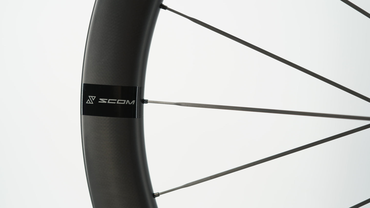 Par SCOM ULTRA 50 Tubeless Ready-hjul (Center Lock)