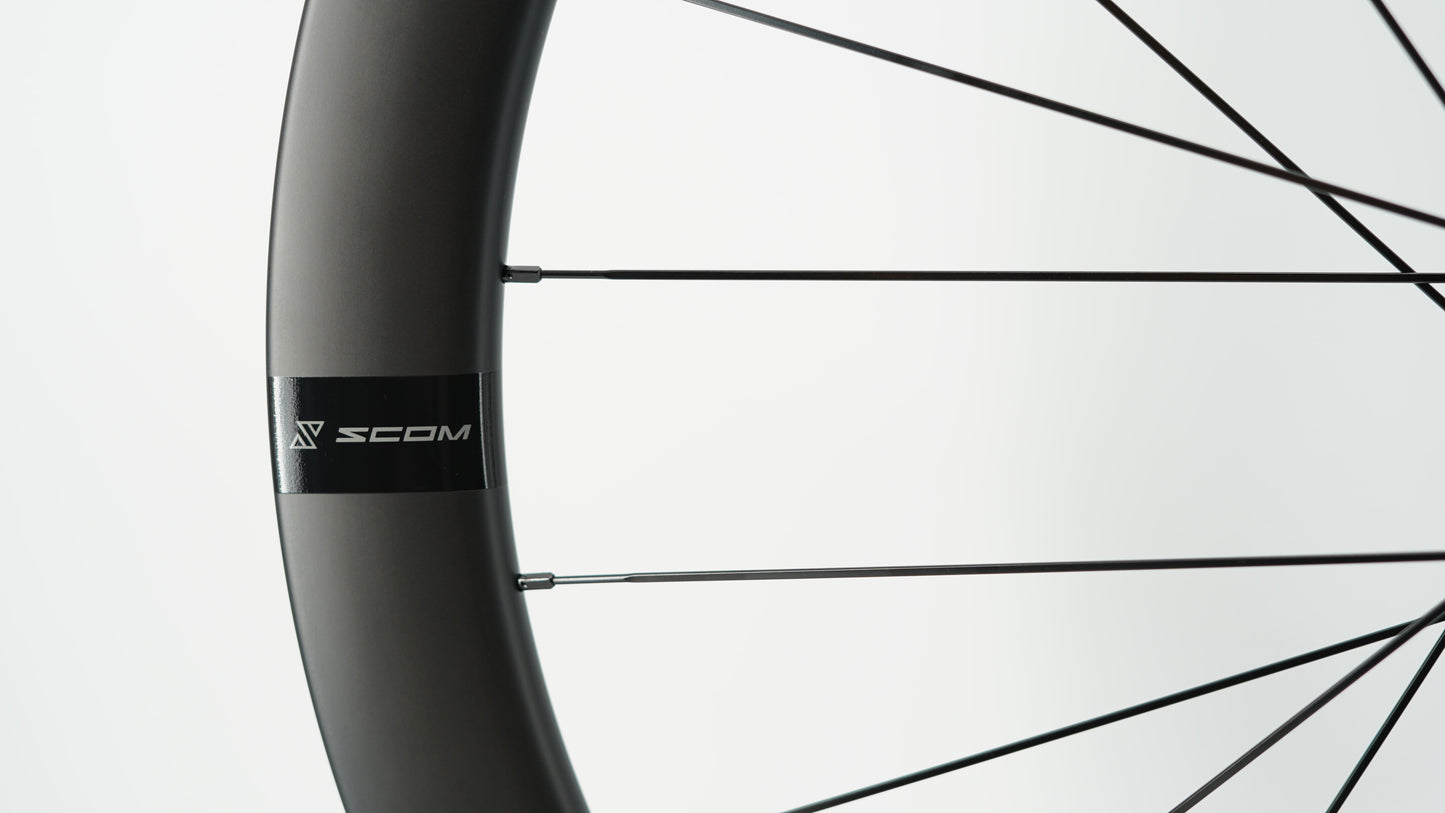 Par SCOM CORSA 45 Tubeless Ready-hjul (Center Lock)