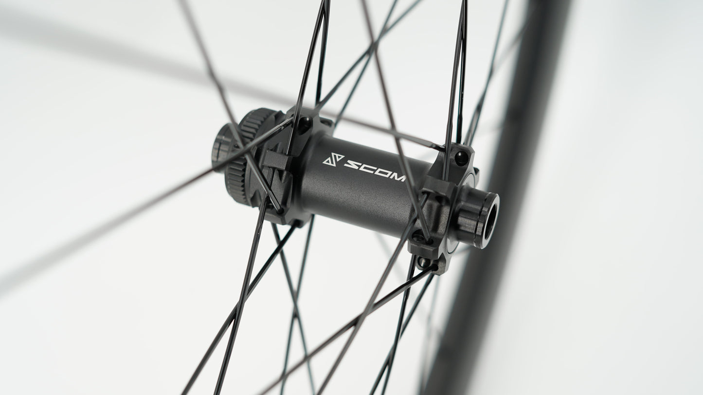 Par SCOM CORSA 45 Tubeless Ready-hjul (Center Lock)