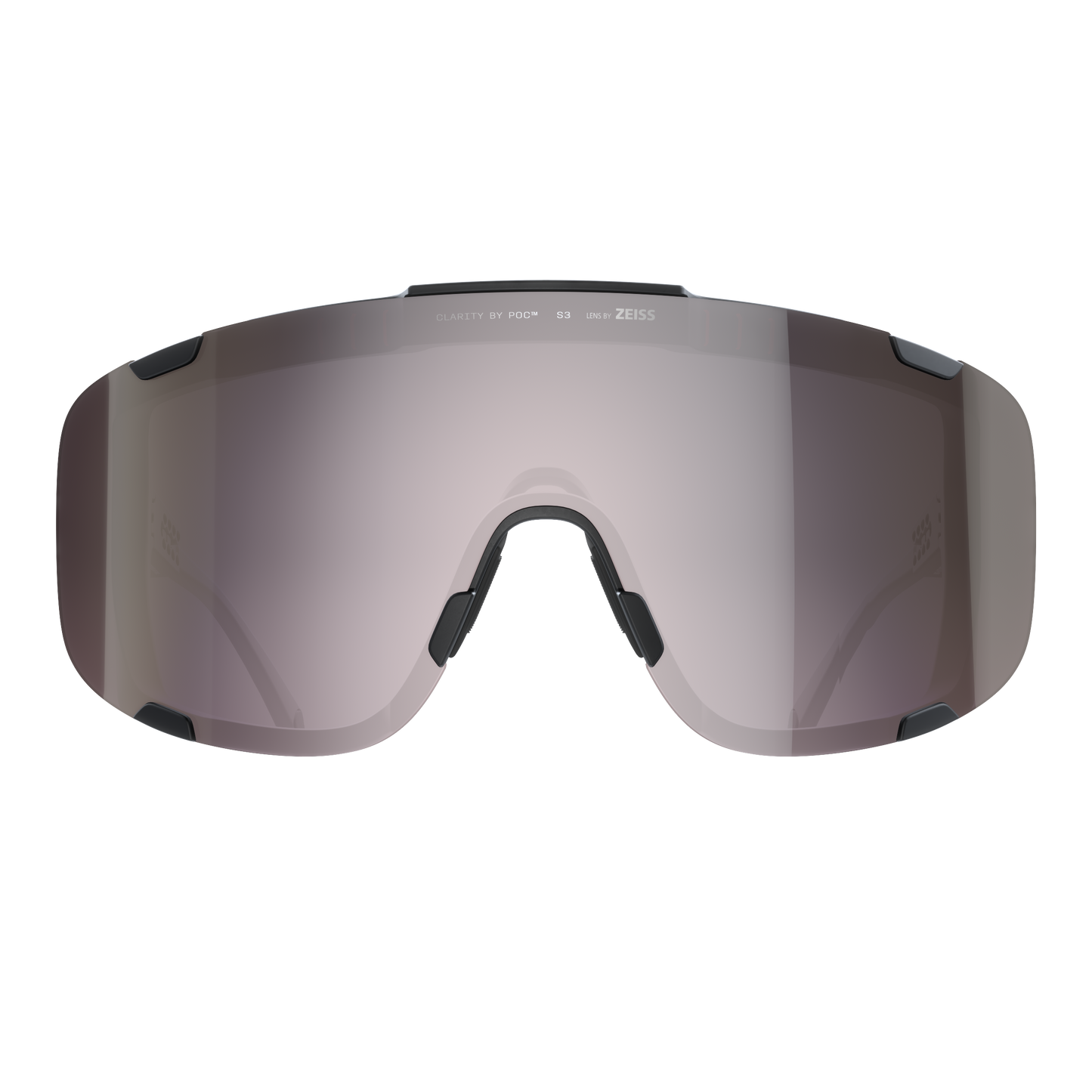 POC DEVOUR + Black Glasses Clarity Road Sunny Silver