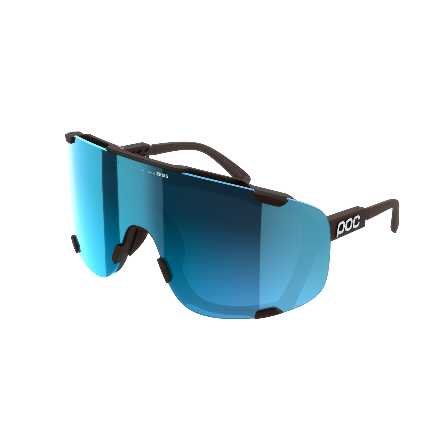 POC DEVOUR Goggles + Bronze Clarity Universal Sunny Turquoise Lens