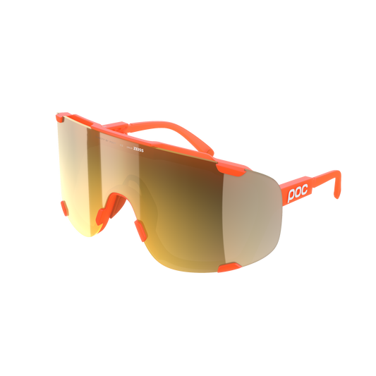 POC DEVOUR WF + Translucent Fluorescent Orange/Clarity Road/Partly Sunny Gold beskyttelsesbriller