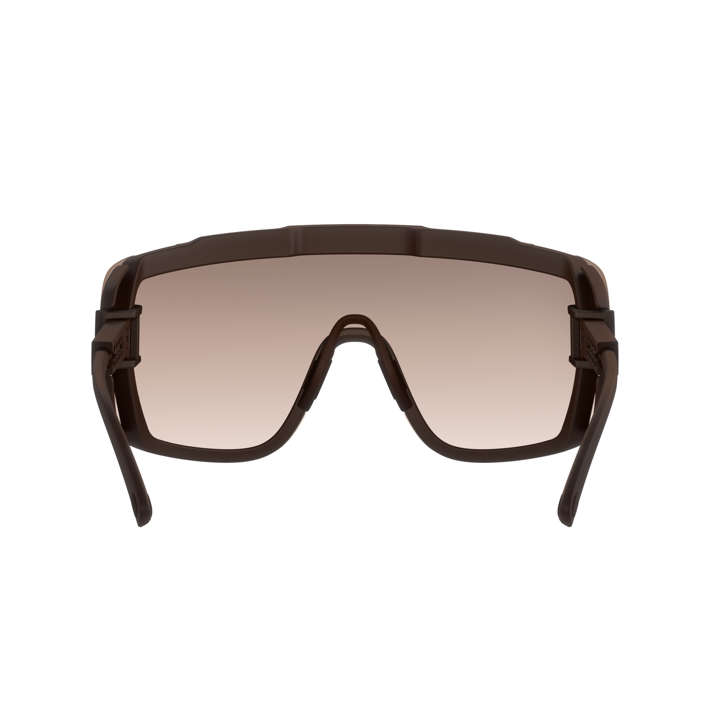POC DEVOUR ULTRA + Bronze-briller Clarity Trail Delvis solrig sølvfarvet linse