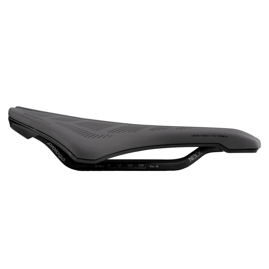 PROLOGO DIMENSION R2 AGX 143 mm sadel Nack Rails Sort
